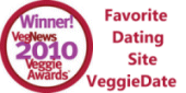 VegNews 2010 Award Favorite Dating Site